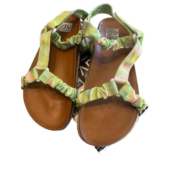 Dolce Vita Costa Multi Color Size 6 Sandals Girls‎ - Picture 2 of 5